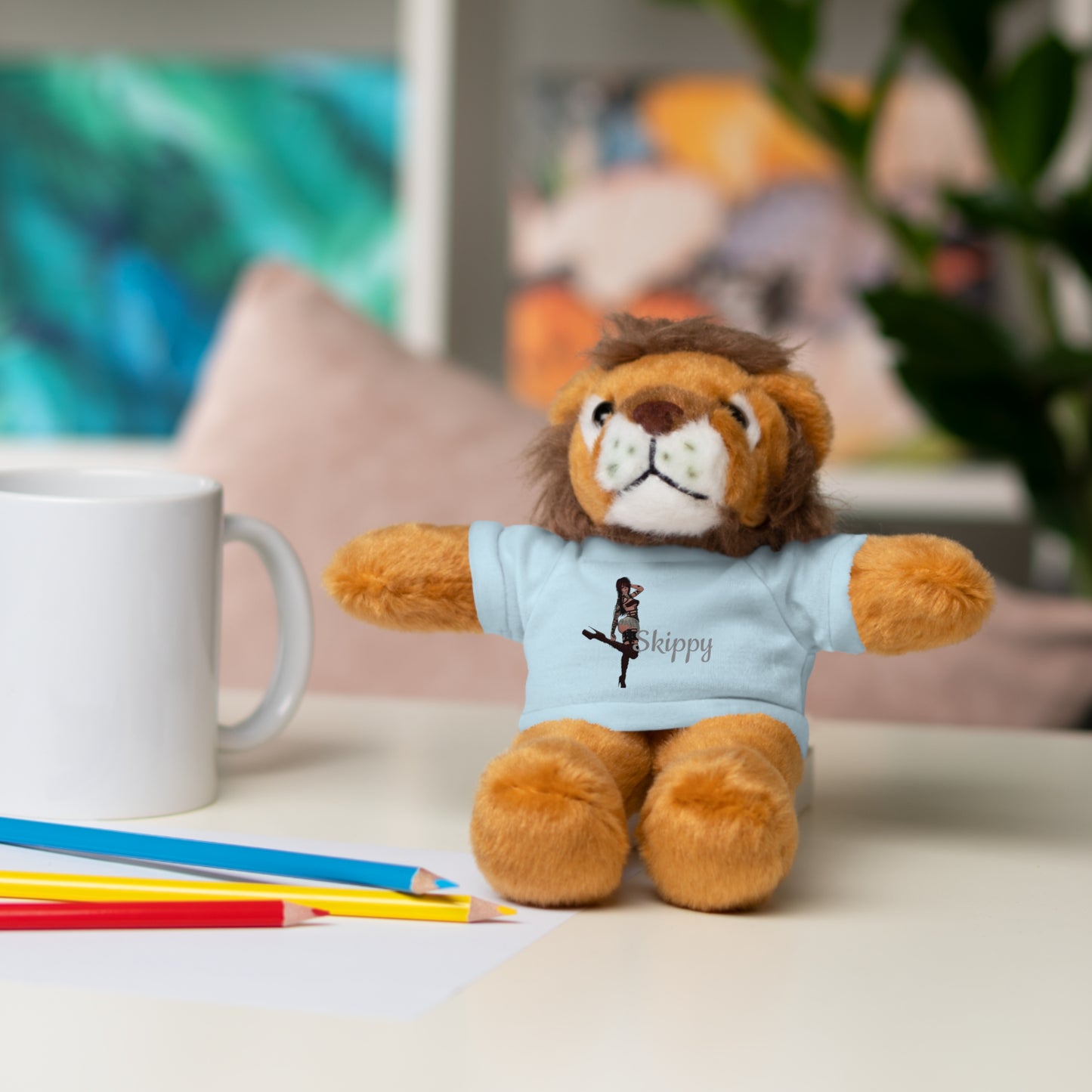 Skippy Dancing Bear Stuffed Animal with Tee