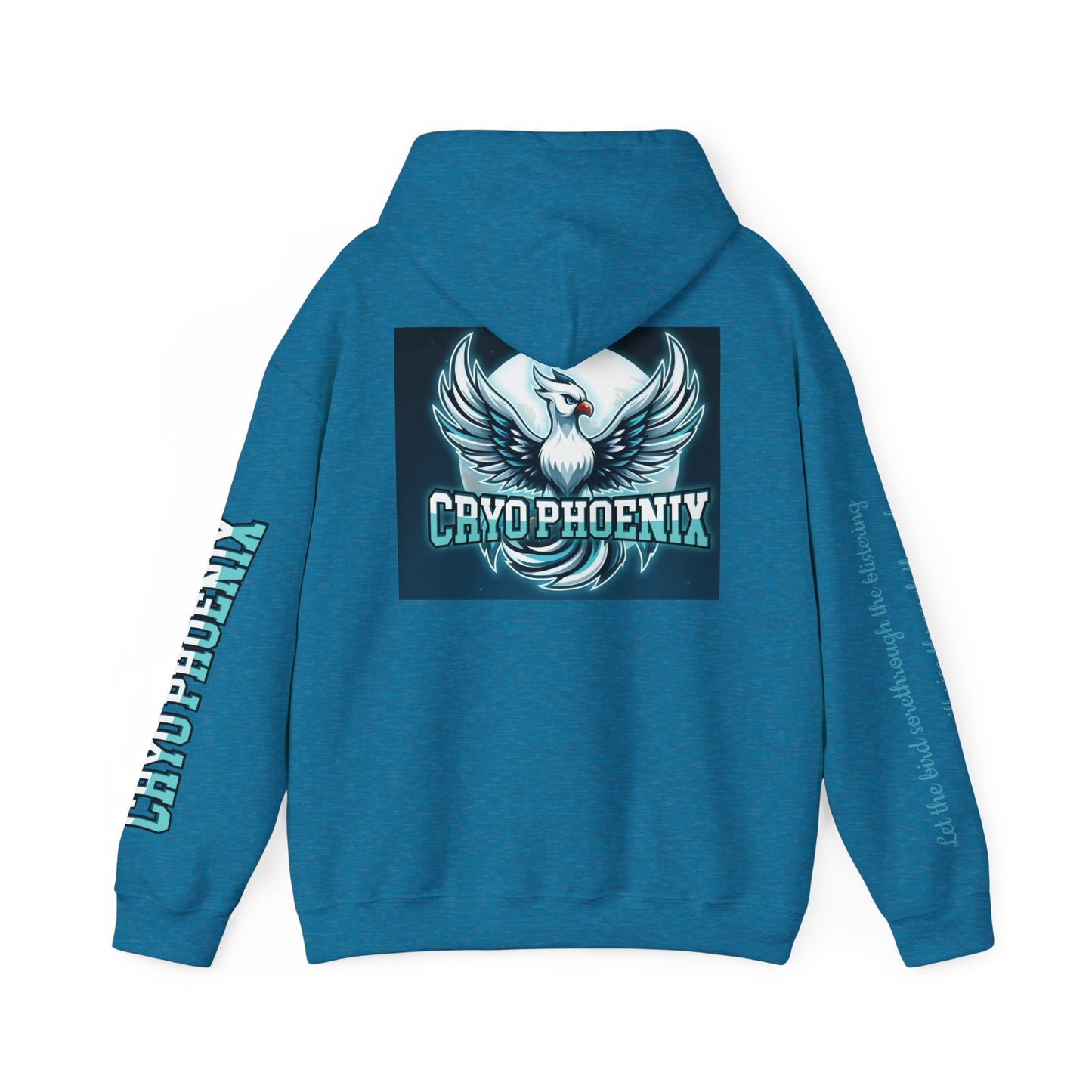 Phoenix Club Unisex Heavy Blend™ Hoodie - Eye-Catching Graphic Sweatshirt for Cozy Days