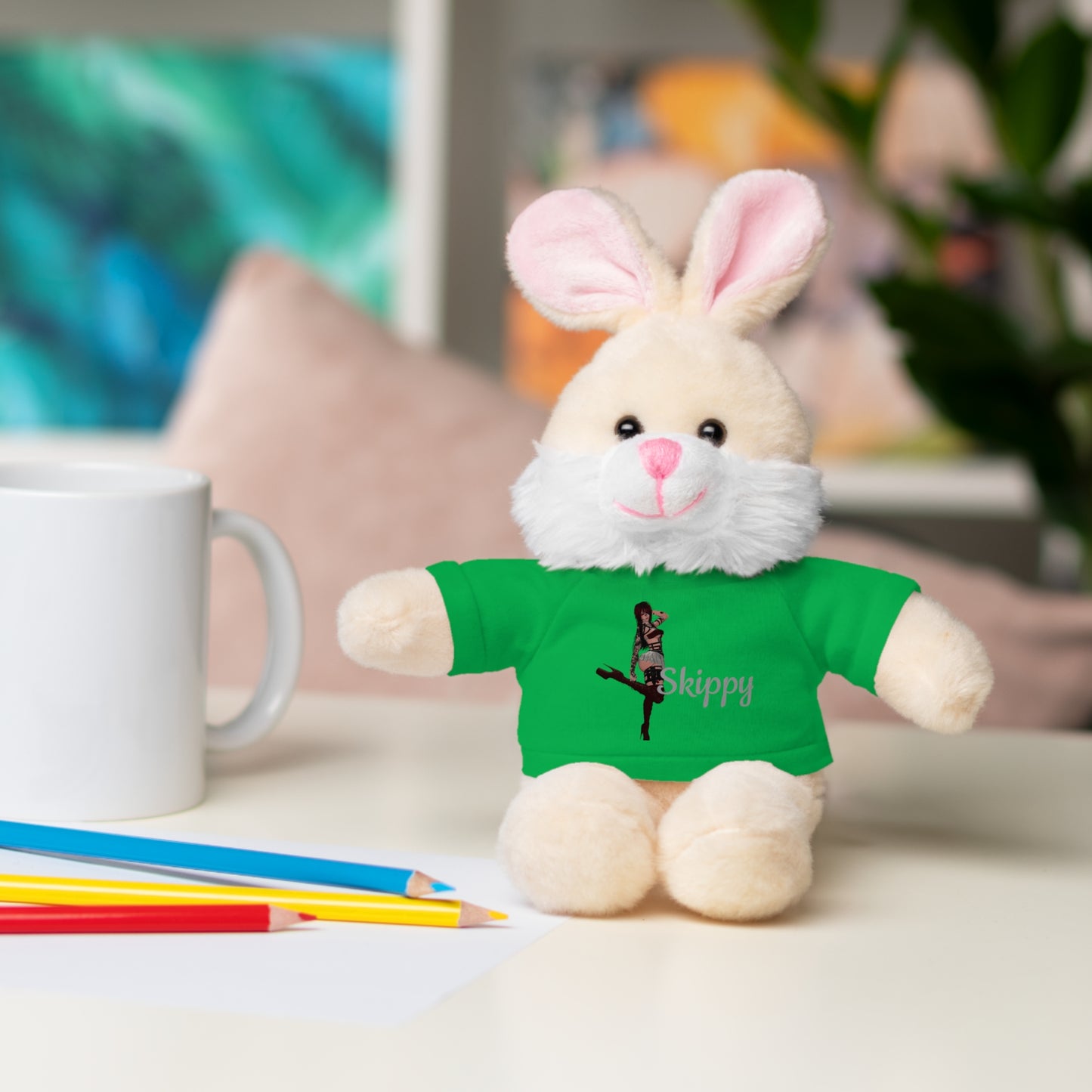 Skippy Dancing Bear Stuffed Animal with Tee